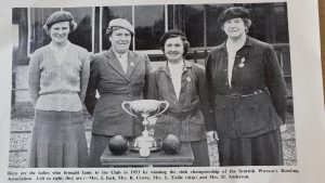Women Scottish winners 1953
